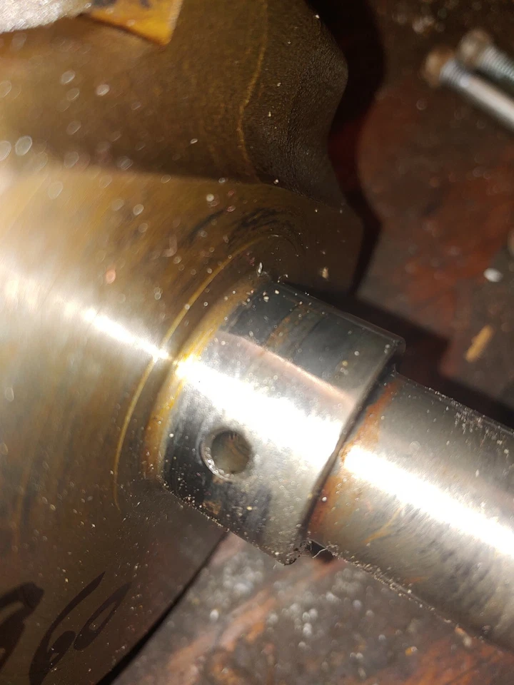 Yamaha XS360 1977 cigüeñal 2D Foto 2 de 4