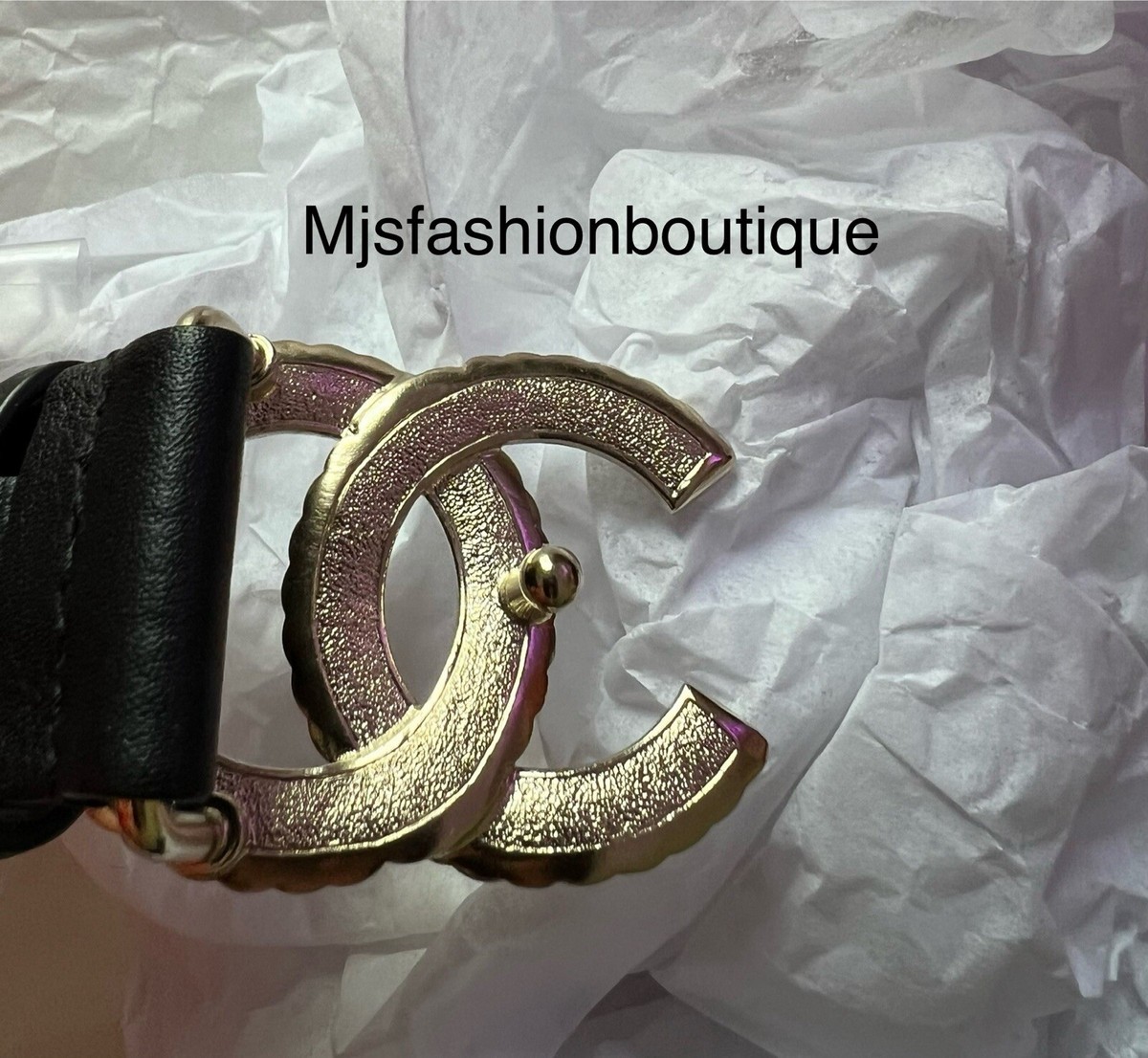 NEW CHANEL BLACK LEATHER PEARL CRYSTAL CC LOGO BELT 90 36 | eBay NEW CHANEL BLACK LEATHER PEARL CRYSTAL CC LOGO BELT 90 36 | eBay