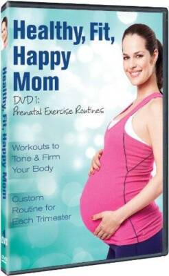 Healthy Fit Happy Mom DVD 1 - Prenatal Exercise Routines, Workouts t - VERY GOOD