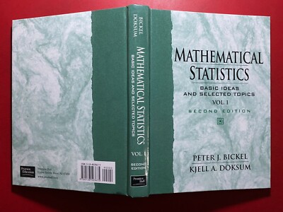 BICKEL DOKSUM - MATHEMATICAL STATISTICS Vol.1 Ed. Prentice Hall (2001) Libro