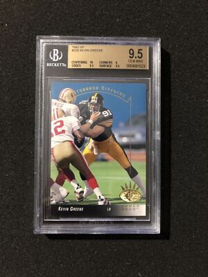 1993 Upper Deck SP KEVIN GREENE #220 BGS GRADED 9.5   GEM MINT   A