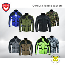 Men's Motorbike Motorcycle Jacket Hi Vis Waterproof  CE Armour Breathable