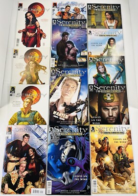 30 SERENITY 3 COMPLETE MINI SERIES (-1) + VARIANTS/ 1 SHOTS FIREFLY DH 2005 VF