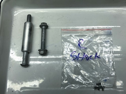 BMW F800R Stoßdämpfer Hinten Schrauben Rear Shock Absorber Bolts (3) 12'