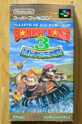 Donkey Kong 3 Video Game for Nintendo Super Famicom (SNES) - Japanese