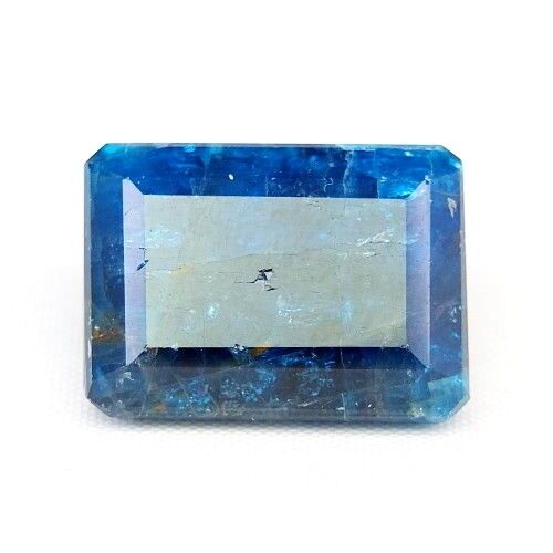 SHOLA Echt 27,89 Ct Natürlicher Blau Apatit Selten Farbe Riesig aus Brasilien - Bild 1 von 2