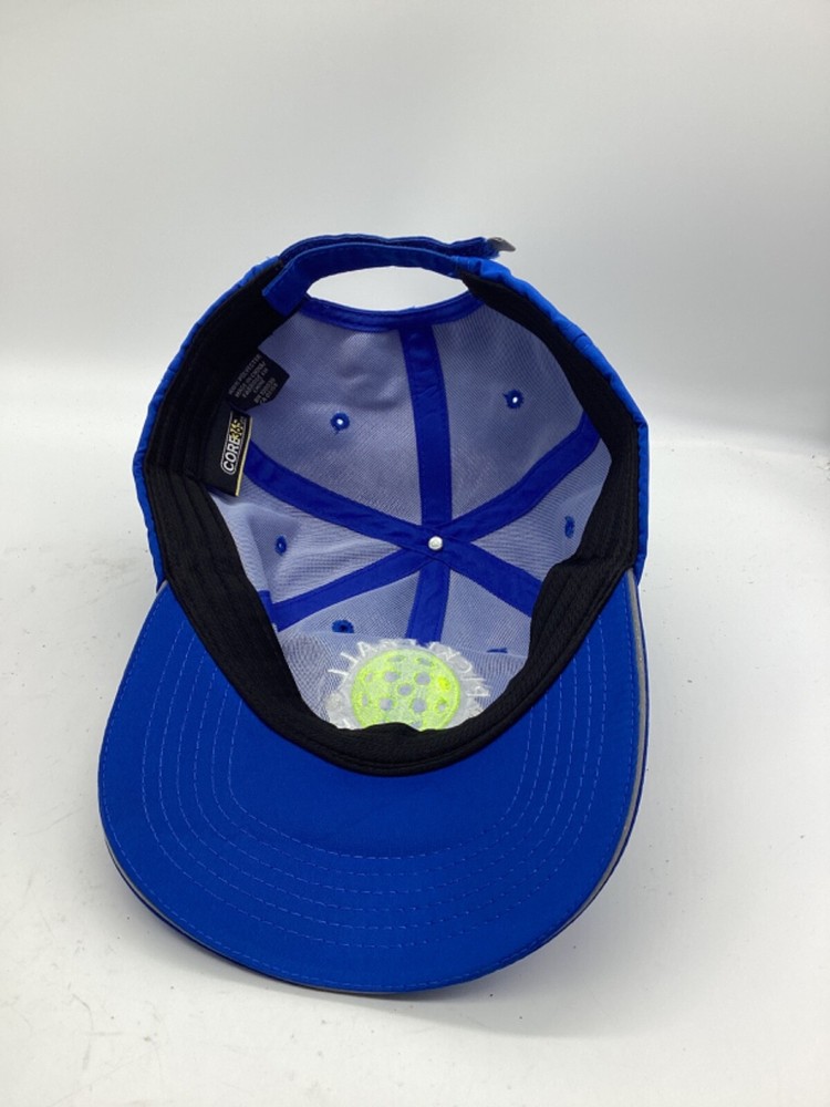 Pickleball XTRA Blue Adjustable Polyester Cap with H3 Technology Pickleball XTRA Blue Adjustable Polyester Cap with H3 Technology