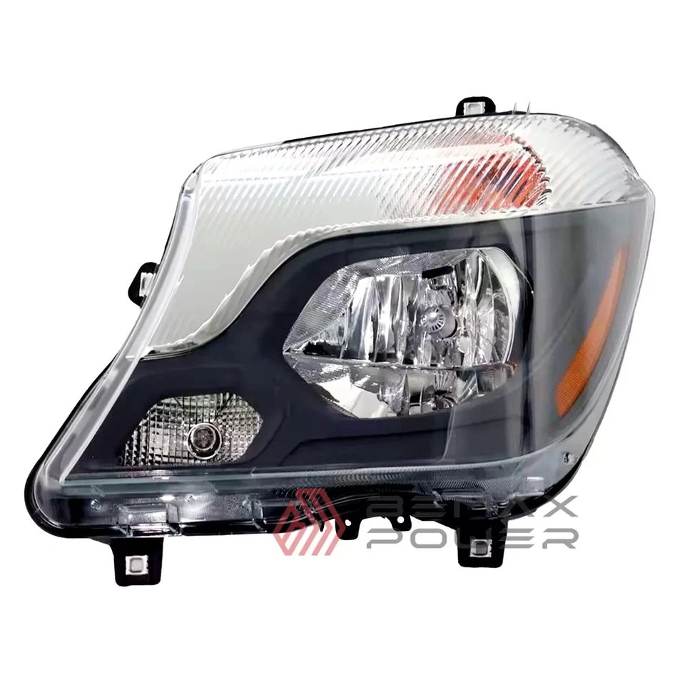 New Pair Headlights For 2014-2017 Mercedes-Benz Sprinter 2500 3500 Left & Right - Image 3 of 4