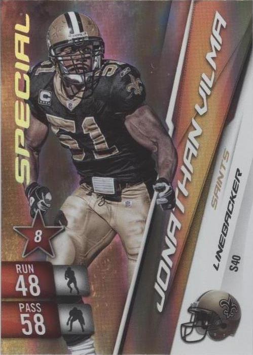 2010 Adrenalyn XL Jonathan Vilma #S40 - 1 of 2
