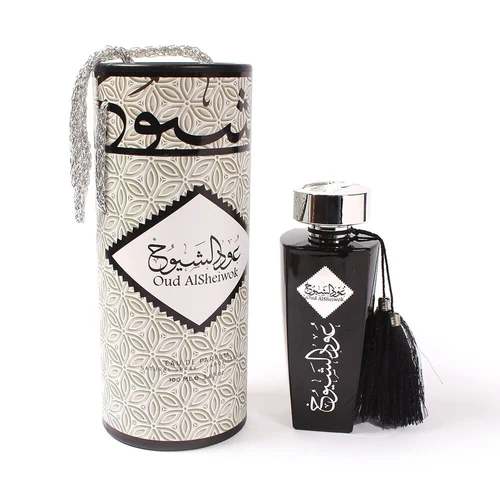 Almas Perfumes Oud Al.Sheiwok Eau De Parfum Spray for Men - 3.4 Fl Oz (100 ml)