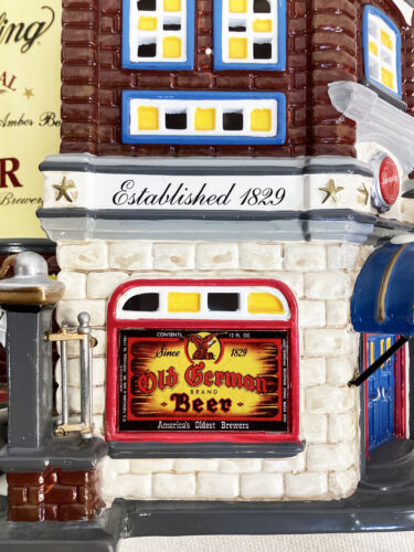 Yuengling Tavern #55626 Department 56 Snow Village 2007 Retired Brewery Bar Beer - Bild 8 von 8
