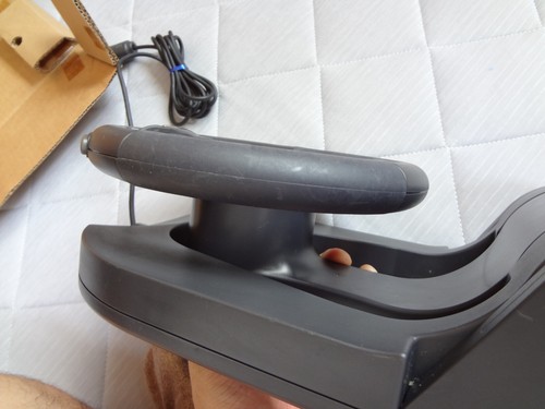 Nintendo 64 Hyper Steering Wheel N64 Controller Ascii Racing boxed Tested Work - Picture 5 of 12