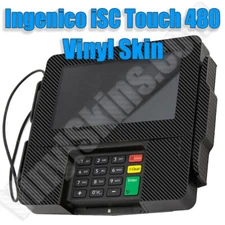 Any Custom Vinyl Skin / Decal Design for the Ingenico iSC Touch 480 - Free Ship!
