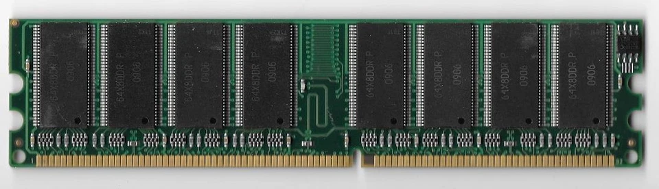 ELPIDA 1GB PC-3200 400MHZ 64X8 CL3 184-PIN 2RX8 2.5V DDR MEMORY - Image 2 of 2