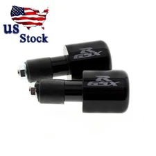 US Stock CNC Engraved Bar End For Suzuki GSX-R 600 750 1000 1300 Hayabusa B-King