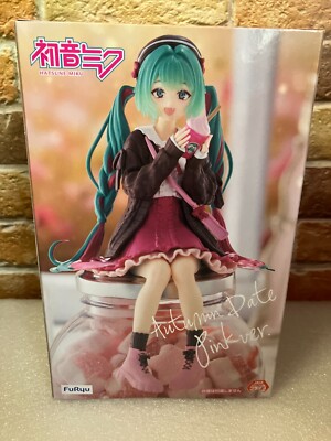 Hatsune Miku Noodle Stopper Autumn Date Pink FuRyu Figure New Japan 2024