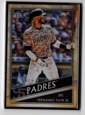 Fernando Tatis Jr 2020 Topps Transcendent Icons Base Metal Framed Card #41 /95