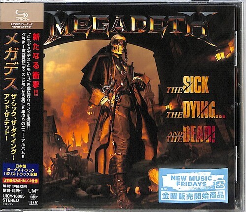 The Sick The Dying And The Dead Shm Cd W Bonus Track By Megadeth Cd 22 For Sale Online Ebay
