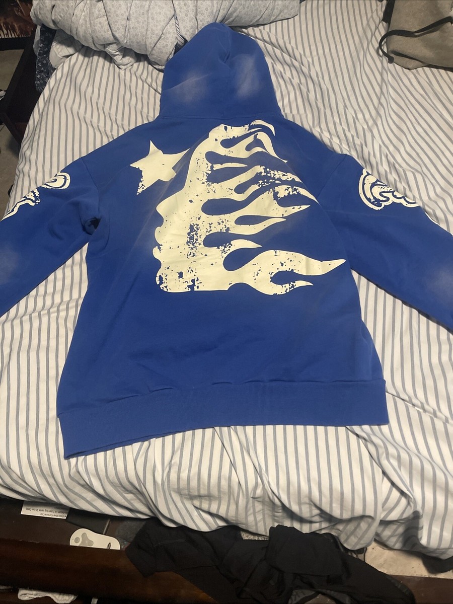 Blue Hellstar Yoga hoodie. Scans, and everything js lmk | eBay