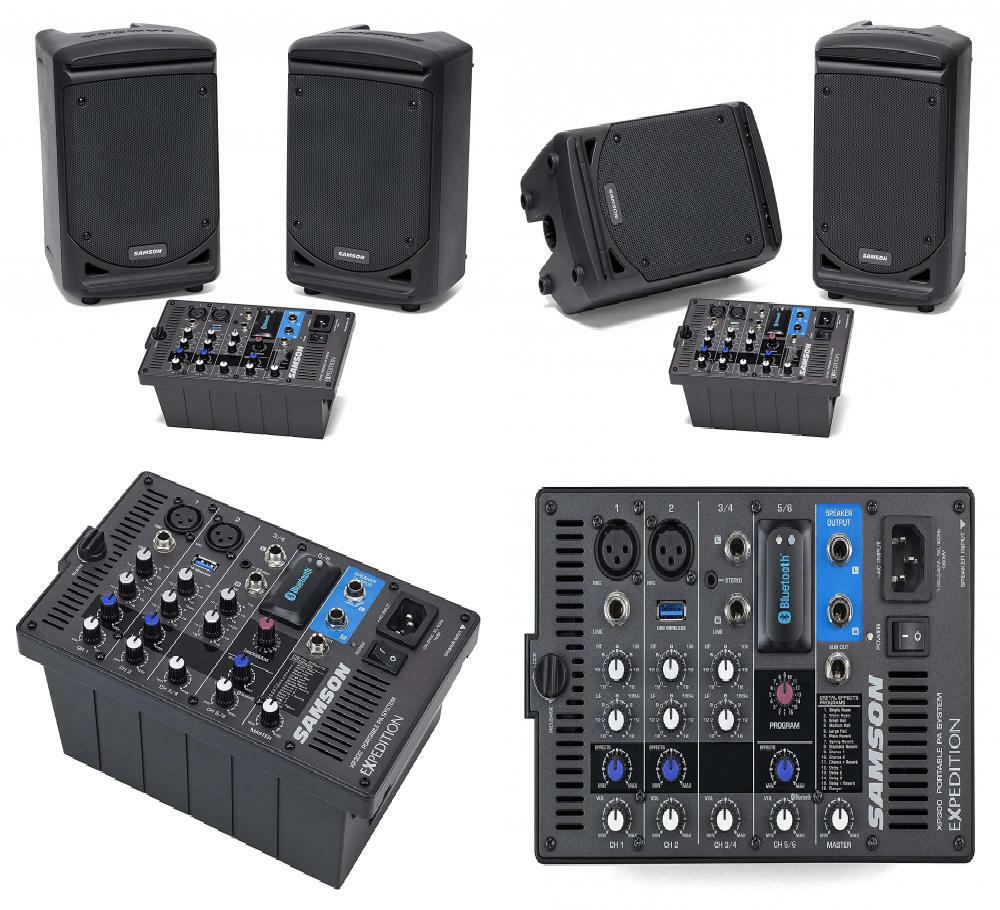 samson xp300 portable pa system
