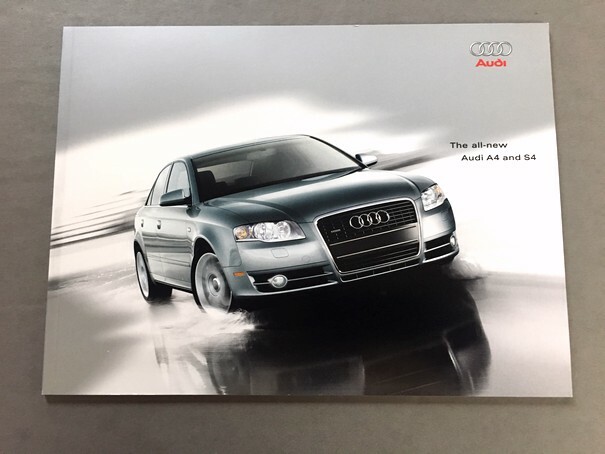2005 Audi A4 and S4 48-page Original Car Sales Brochure Catalog