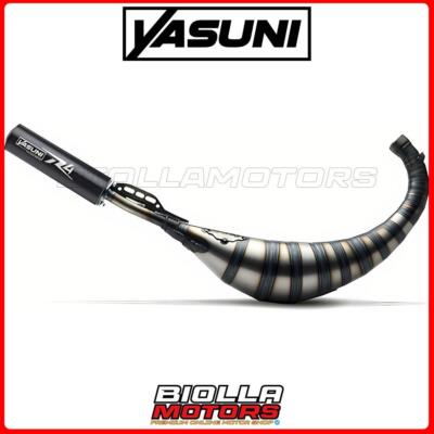 TUB821TB AUSPUFF YASUNI R4 SCHWARZ HM DERAPAGE SM COMPETITION 50CC (VERSION '06) 