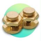 Brass Stair Gauge Set of Two Attaches To All Framing Carpenter Squares