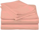 1000TC Egyptian Cotton RV Camper & Bunk Sheet Set Peach Solid  All Sizes