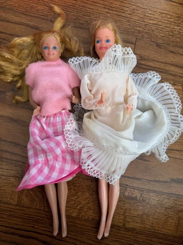 LOT 2 Vintage Mattel Barbie Dolls Philippines 1980s