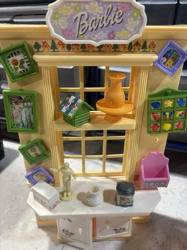 Mattel Barbie Arts 'N Crafts Studio Vintage Playset VG