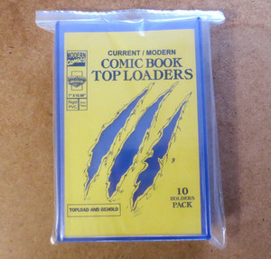 1 Pack of 10  Comic Book Top Loaders Protector Toploaders - Modern Current