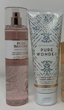 Bath  Body Works Holiday Gift Set Fine Fragrance Mist   Body cream pack of 2