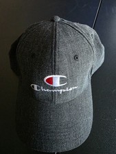 Champion Snapback Hat Gray OSFA Adjustable Em...