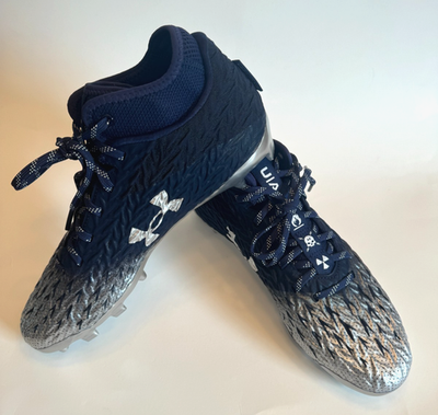 Under Armour Spotlight 4.0 MC Football Cleats Navy Blue  display picture 2