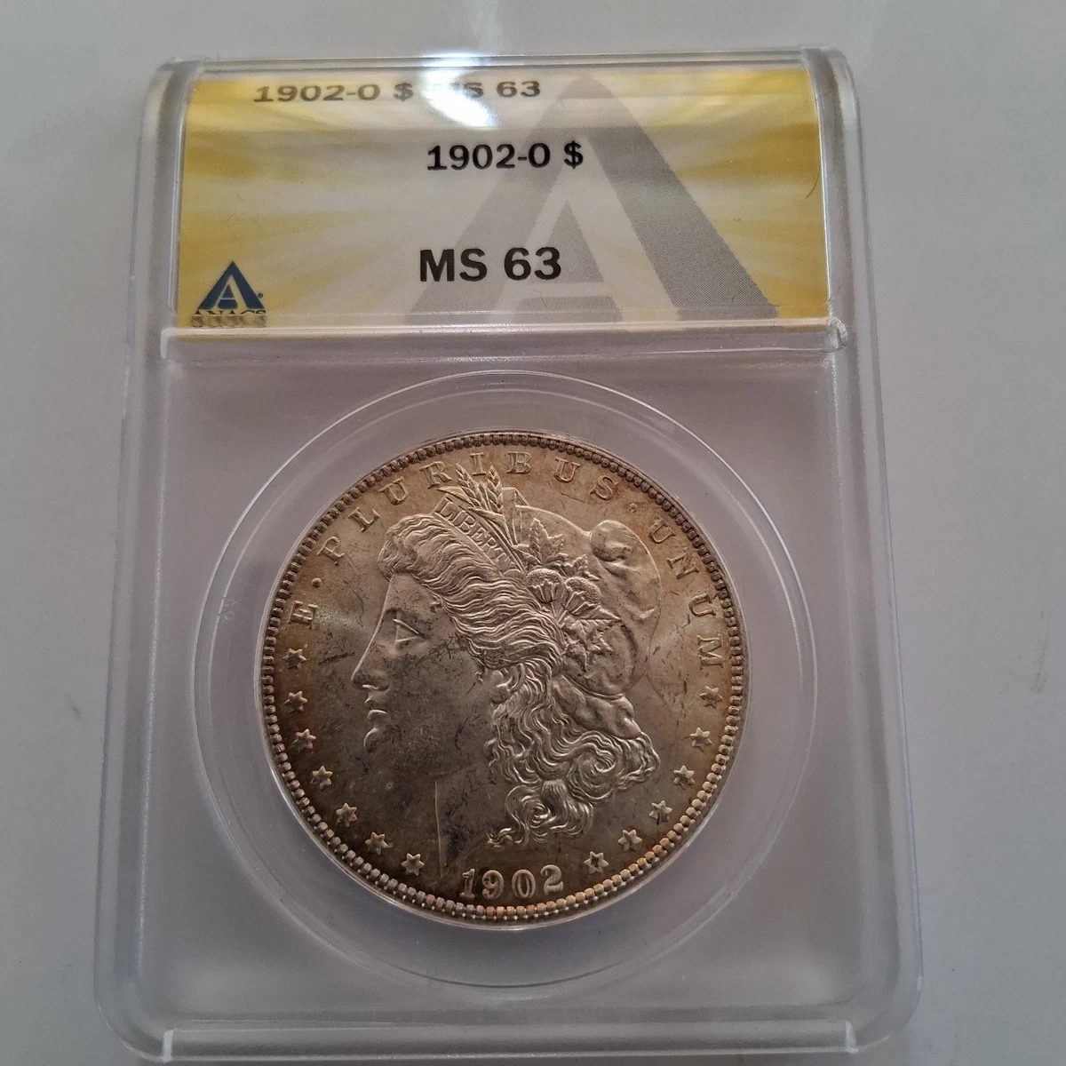 MS 63 Graded 1902 Year Morgan US Dollars (1878-1921) for sale | eBay