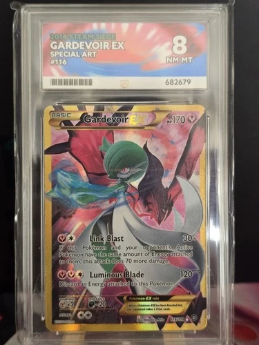 Pokémon TCG Gardevoir EX Secret Rare 116/114 Steam Siege Ace 9
