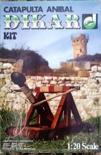 Catapulta Hanibal Dikar 340 escala 1:20: Kit de construcción de catapulta Aníbal