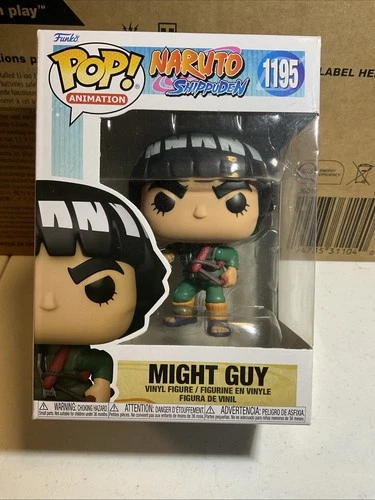 Funko Pop! Vinyl Naruto Shippuden Might Guy #1195 Animation Vinyl Figure