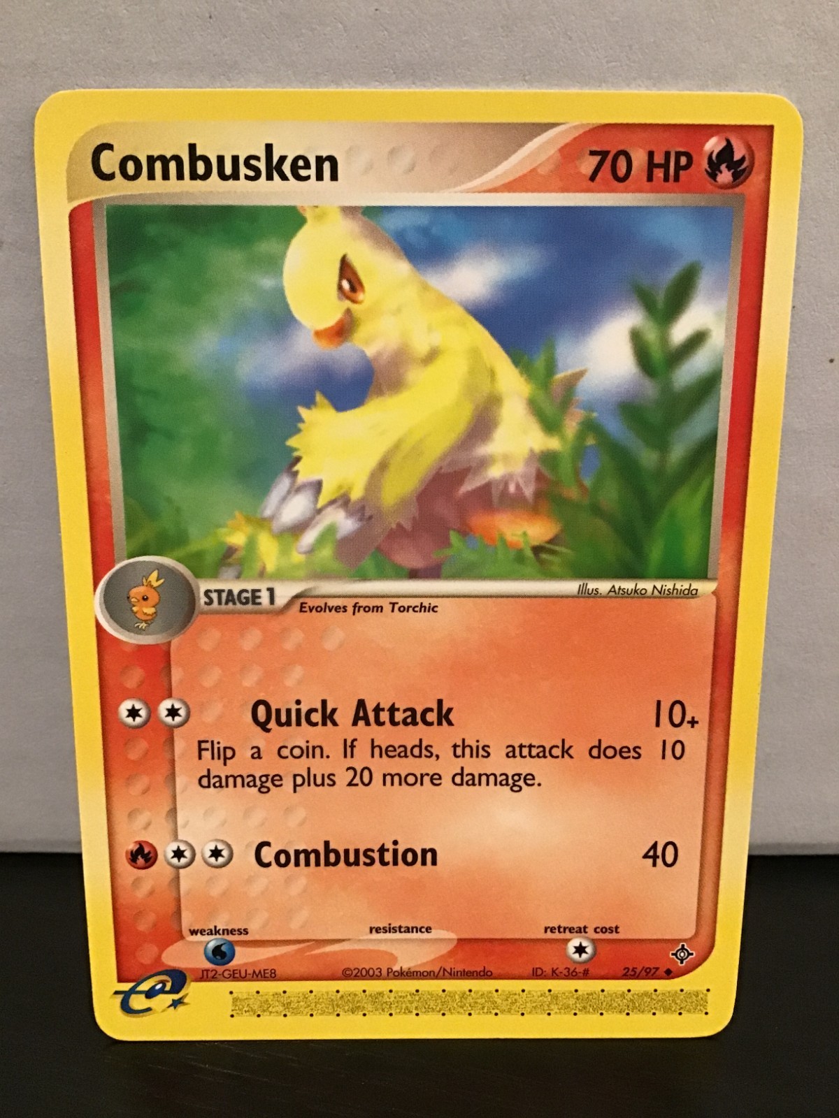 Combusken 25/97 Uncommon Pokemon EX Dragon