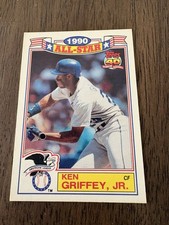 1991 Topps - Glossy 1990. All-Stars Ken Griffey Jr #7 /22  Commemorative Set