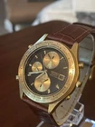 Vintage Seiko 5T52-7A2A World Timer Mens Watch Runs, Needs new Crown and Stem