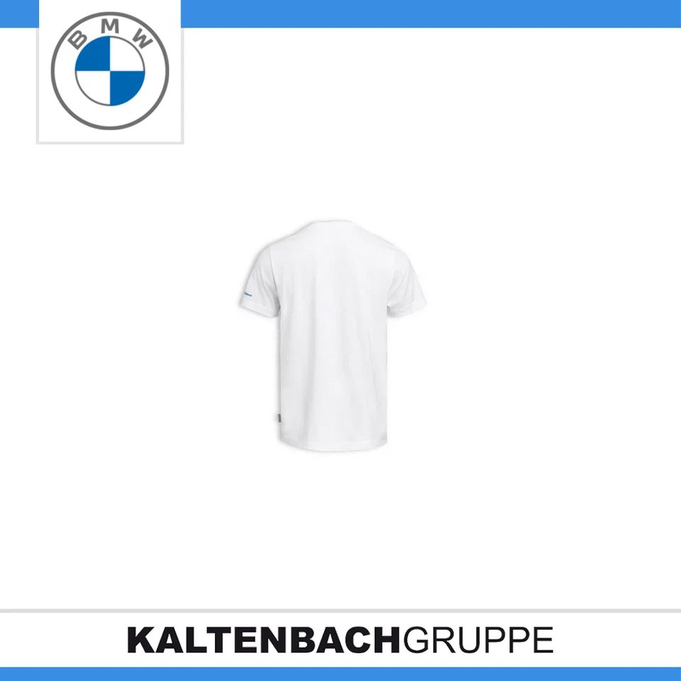 Camiseta Original BMW Motorcycle Make Life A Ride Para Hombre Blanca Foto 2 de 3