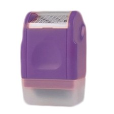 Portable Purple Roller Stamp Data Security Protection Theft Prevention ID Stamp;
