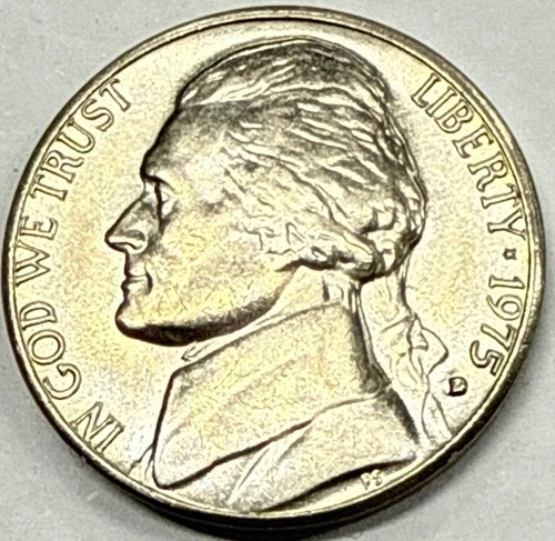 1975-D Jefferson Nickel — photo from the most recent tracked eBay sale
