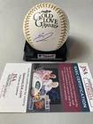 MILWAUKEE BREWERS- SAL FRELICK AUTOGRAPH GOLD GLOVE LOGO BASEBALL JSA CD81034