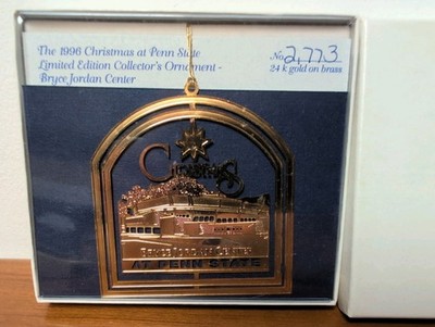 Penn State University PSU Christmas Ornament Bryce Jordan Center BJC 1996 W/ Box