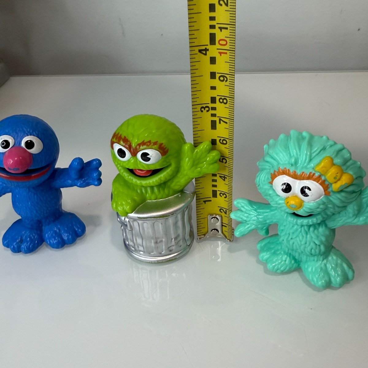 2013 Hasbro SESAME STREET WORKSHOP FIGURES LOT OSCAR THE GROUCH