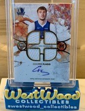 2025-26 Topps Motif Cooper Flagg #RRTQ-CF RC Quad Patch Auto Quin Gold 46/49