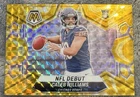 2024 Panini Mosaic NFL Debut Caleb Williams Yellow Mosaic