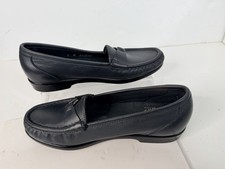 SAS Tripad Comfort Loafers Navy Blue Leather Women  s 6M Slip On USA Comfort